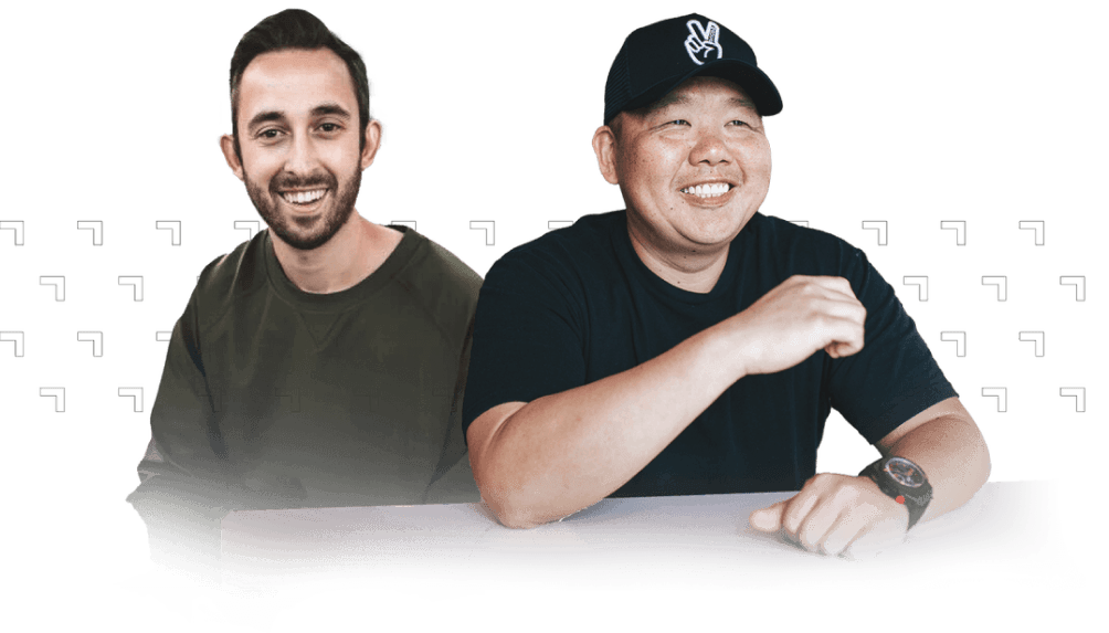 Jimmy Kim and Chase Dimond, the operators who write the newsletter